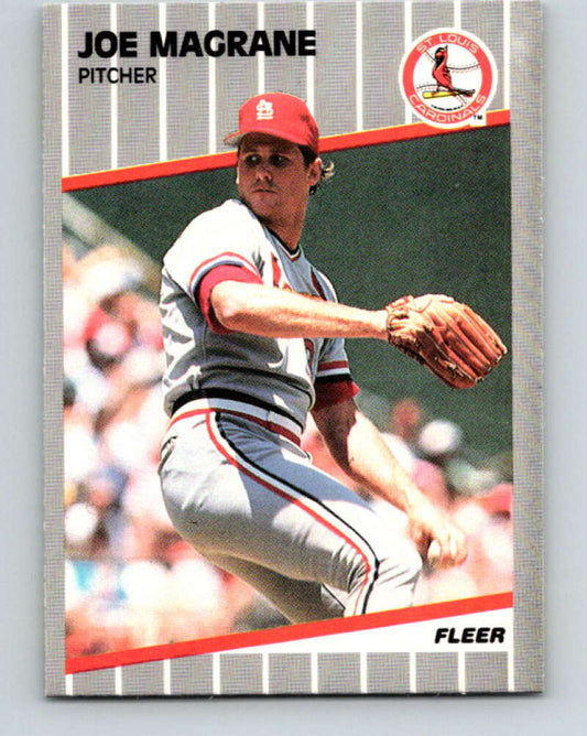 1989 Fleer #455 Joe Magrane UER Mint St. Louis Cardinals