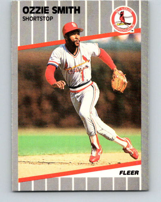 1989 Fleer #463 Ozzie Smith Mint St. Louis Cardinals