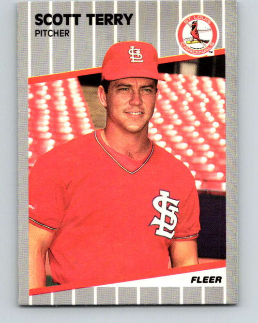 1989 Fleer #464 Scott Terry Mint St. Louis Cardinals