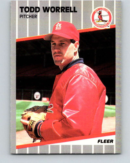 1989 Fleer #466 Todd Worrell Mint St. Louis Cardinals