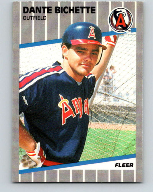1989 Fleer #468 Dante Bichette Mint RC Rookie California Angels