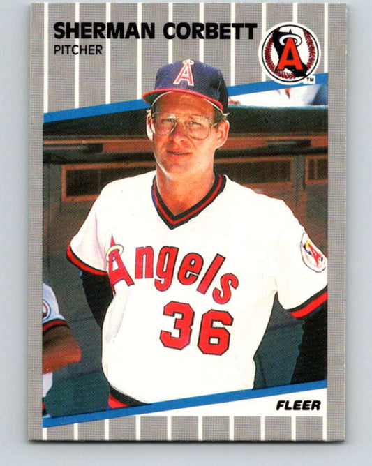 1989 Fleer #473 Sherman Corbett Mint RC Rookie California Angels