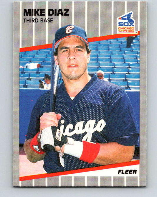 1989 Fleer #494 Mike Diaz Mint Chicago White Sox