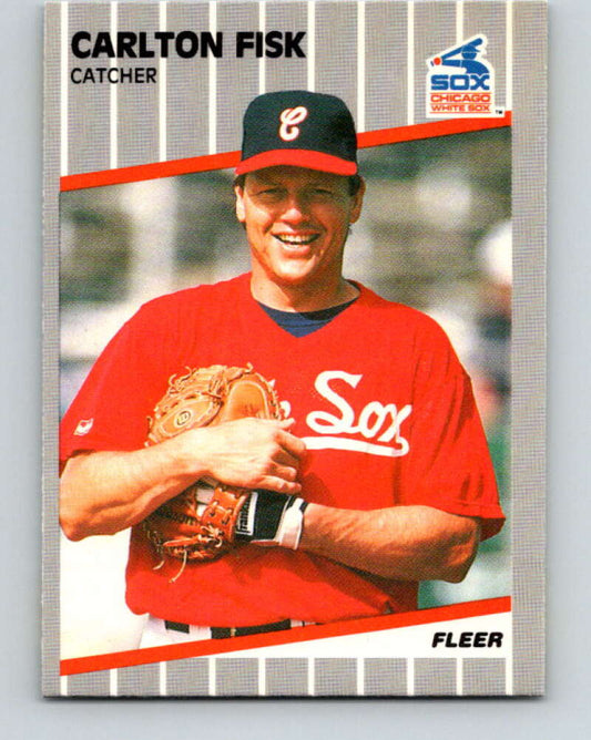 1989 Fleer #495 Carlton Fisk Mint Chicago White Sox
