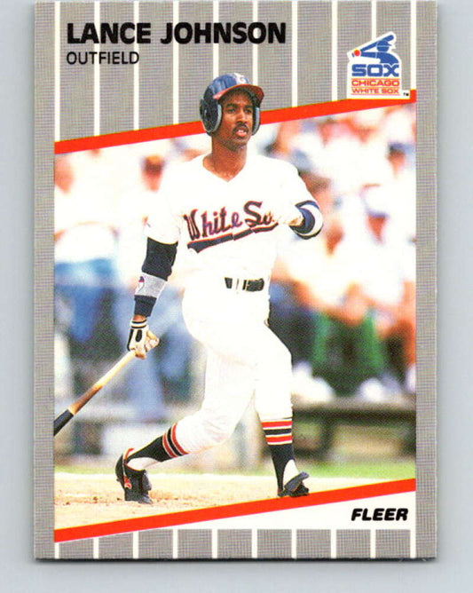 1989 Fleer #499 Lance Johnson Mint Chicago White Sox