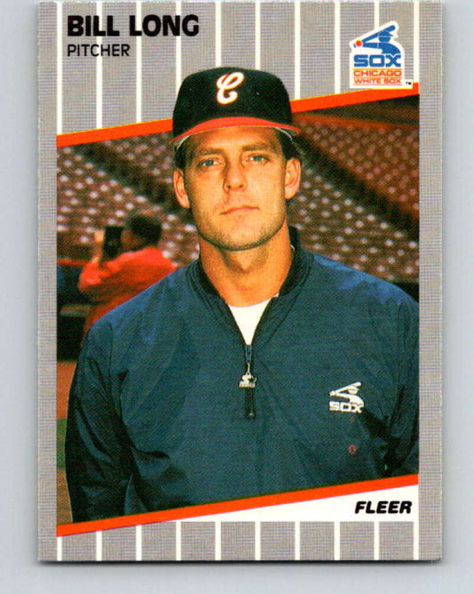 1989 Fleer #501 Bill Long Mint Chicago White Sox