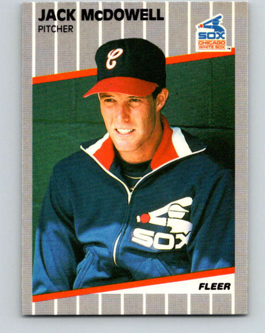 1989 Fleer #504 Jack McDowell Mint Chicago White Sox