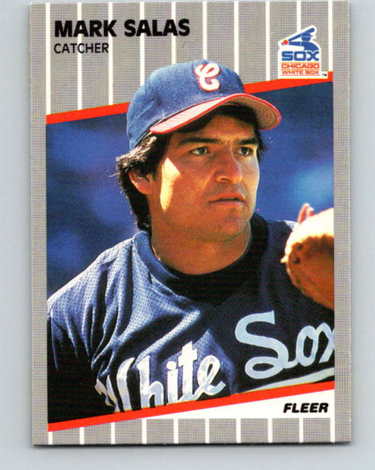 1989 Fleer #511 Mark Salas Mint Chicago White Sox