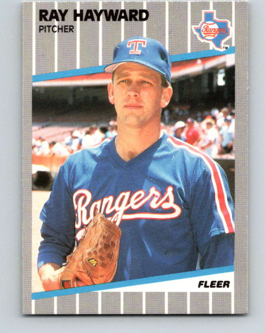 1989 Fleer #521 Ray Hayward Mint Texas Rangers