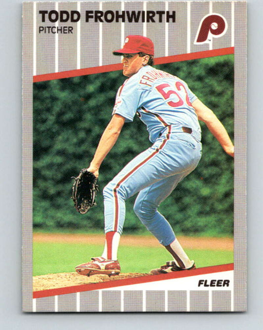 1989 Fleer #567 Todd Frohwirth Mint Philadelphia Phillies