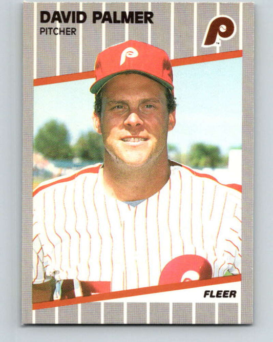1989 Fleer #577 David Palmer Mint Philadelphia Phillies