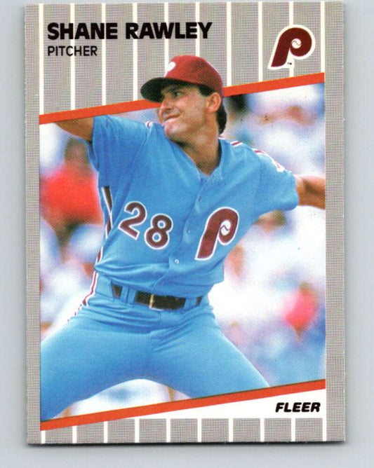 1989 Fleer #579 Shane Rawley Mint Philadelphia Phillies