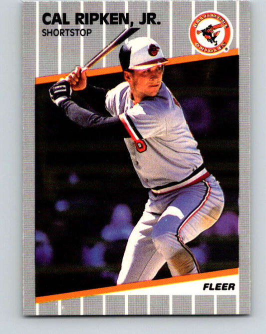 1989 Fleer #617 Cal Ripken Jr. Mint Baltimore Orioles