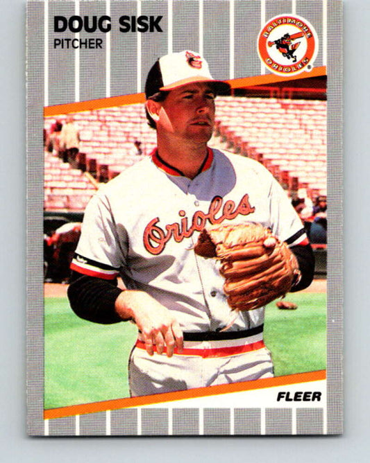 1989 Fleer #621 Doug Sisk Mint Baltimore Orioles