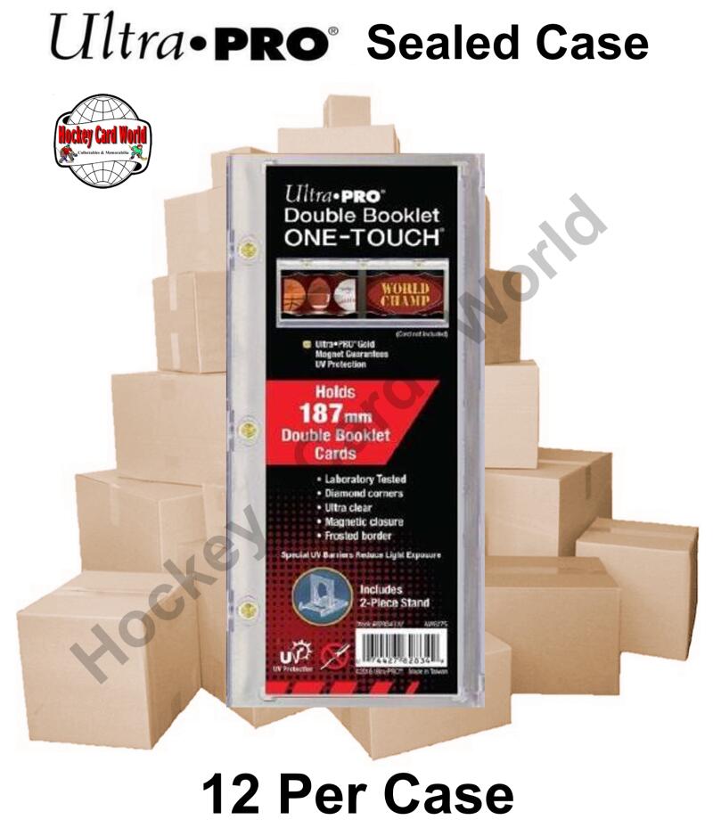 Ultra Pro 187pt One-Touch Double Booklet CASE - 12 Holders Per Case