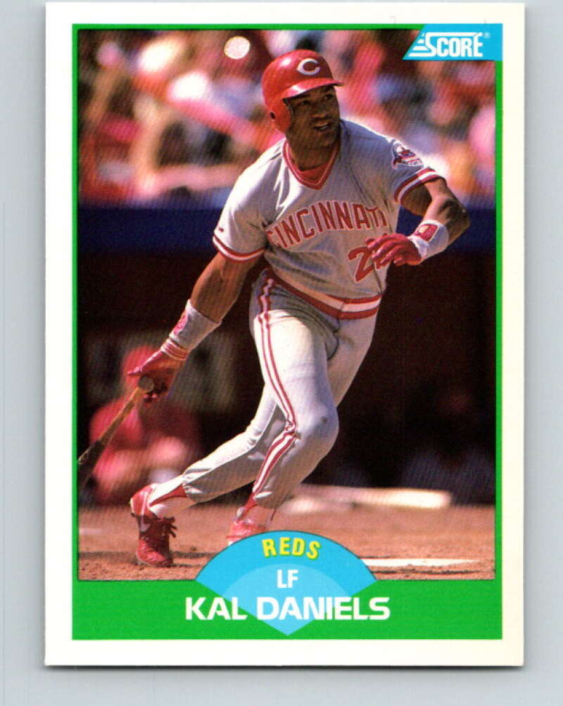 1989 Score #7 Kal Daniels Mint Cincinnati Reds