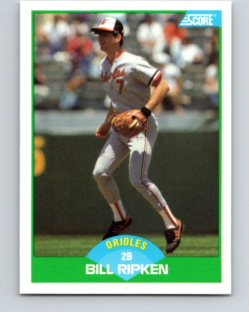 1989 Score #18 Billy Ripken Mint Baltimore Orioles