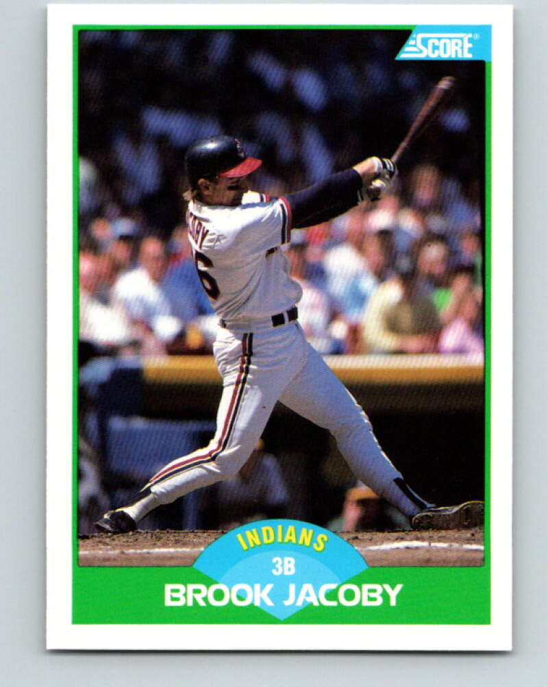 1989 Score #19 Brook Jacoby Mint Cleveland Indians