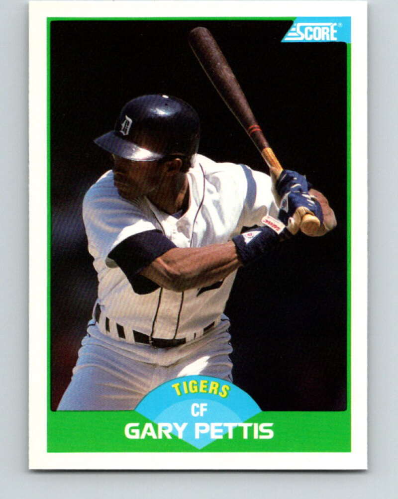 1989 Score #26 Gary Pettis Mint Detroit Tigers