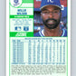 1989 Score #28 Willie Wilson Mint Kansas City Royals