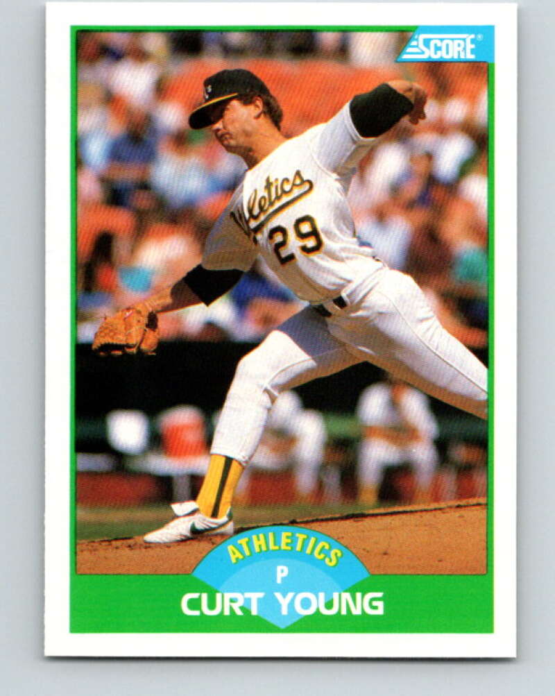 1989 Score #29 Curt Young Mint Oakland Athletics