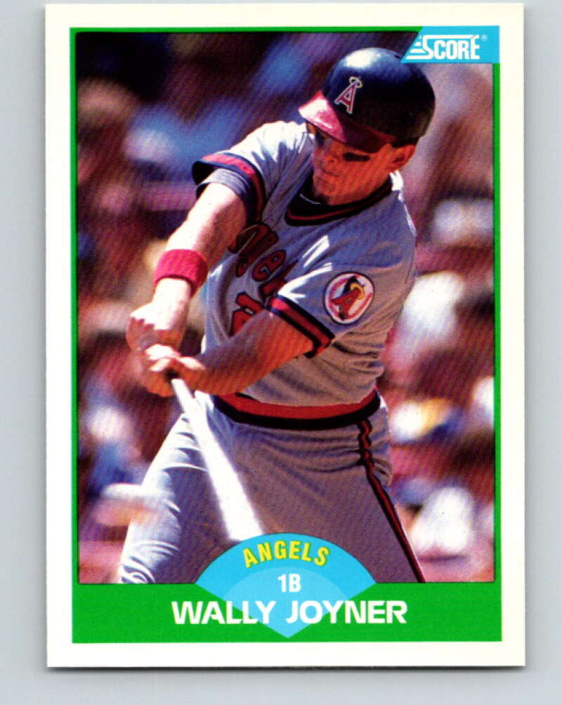 1989 Score #65 Wally Joyner Mint California Angels