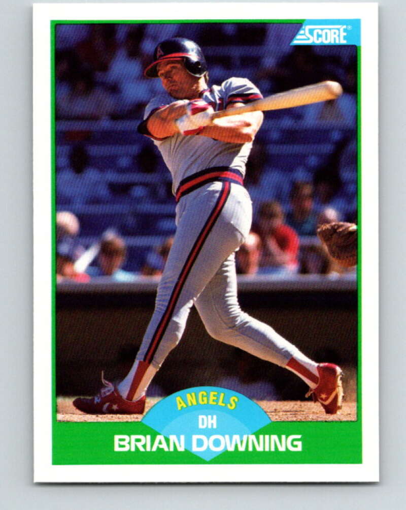 1989 Score #76 Brian Downing Mint California Angels