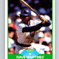 1989 Score #77 Dave Martinez Mint Chicago Cubs