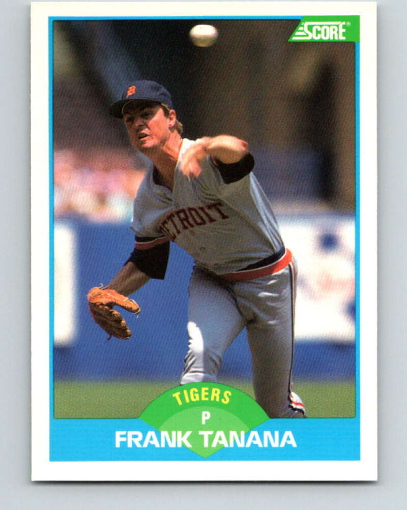 1989 Score #112 Frank Tanana Mint Detroit Tigers