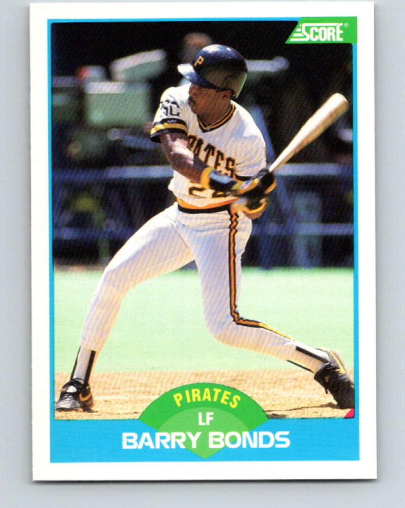 1989 Score #127 Barry Bonds Mint Pittsburgh Pirates