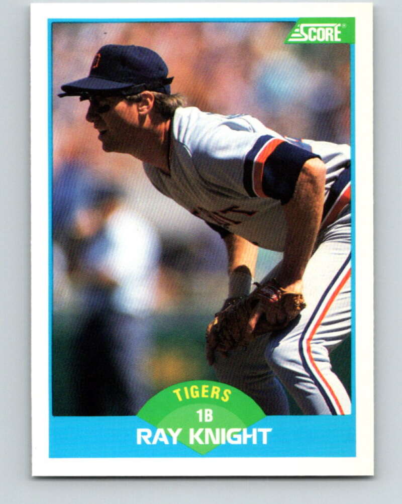 1989 Score #135 Ray Knight ERR Mint Detroit Tigers