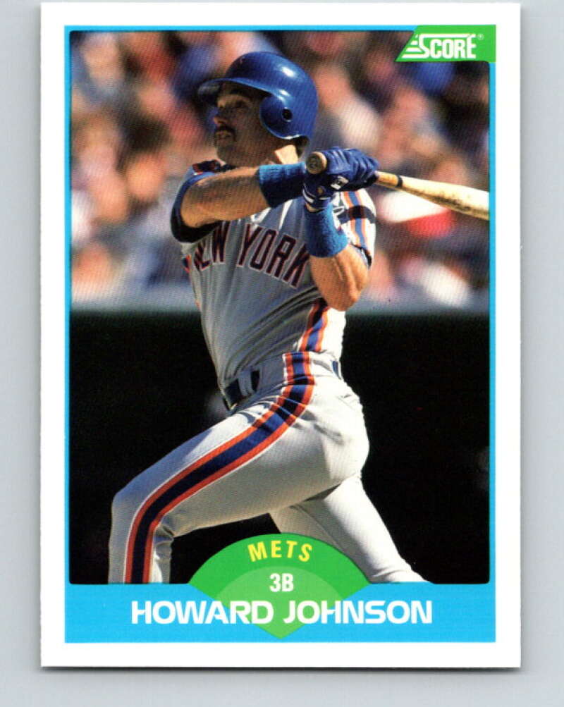 1989 Score #136 Howard Johnson Mint New York Mets