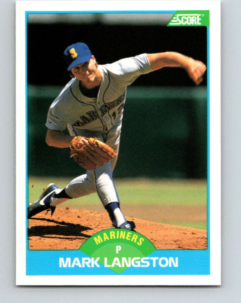 1989 Score #161 Mark Langston Mint Seattle Mariners