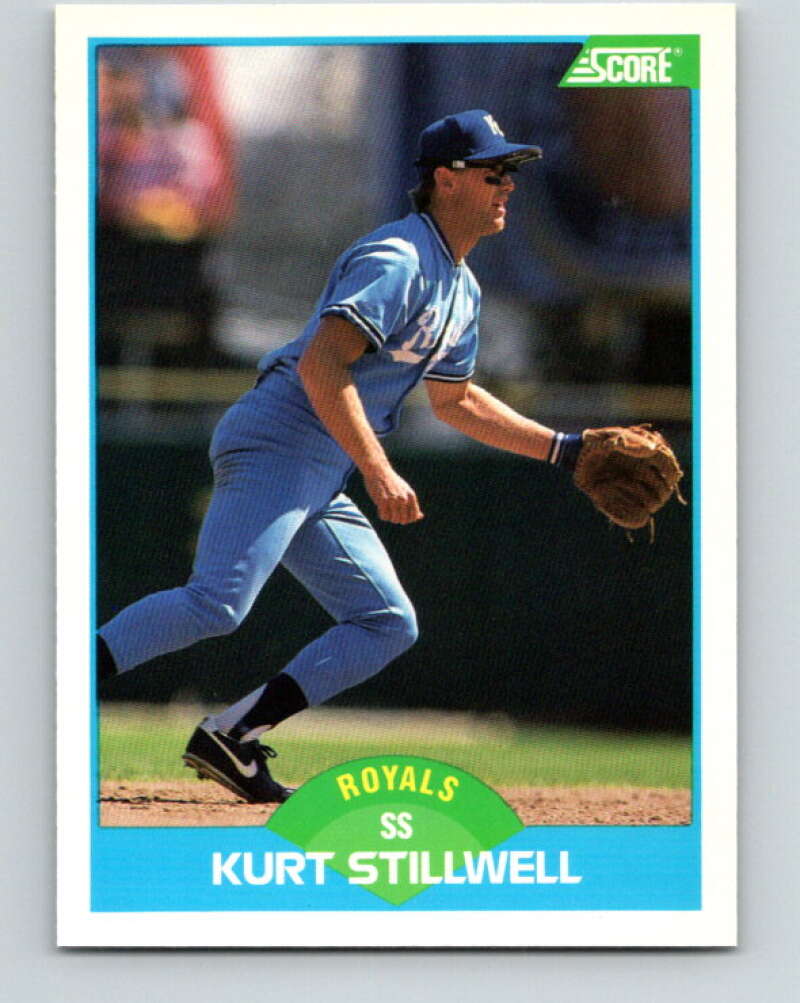 1989 Score #162 Kurt Stillwell Mint Kansas City Royals
