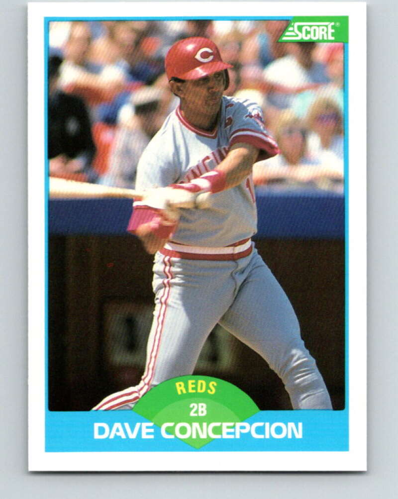 1989 Score #166 Dave Concepcion Mint Cincinnati Reds