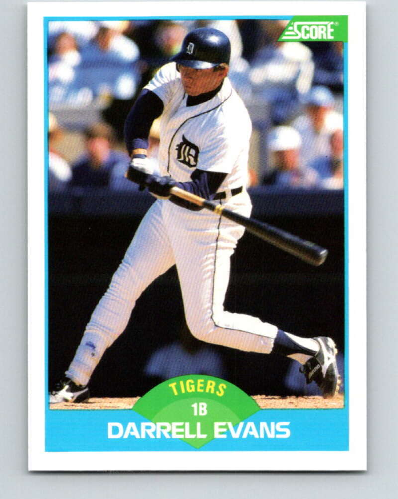 1989 Score #171 Darrell Evans Mint Detroit Tigers