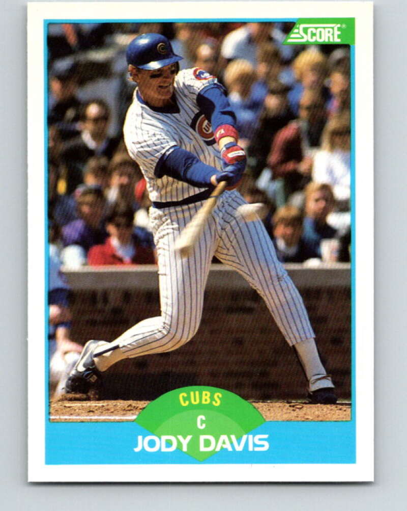 1989 Score #173 Jody Davis Mint Chicago Cubs