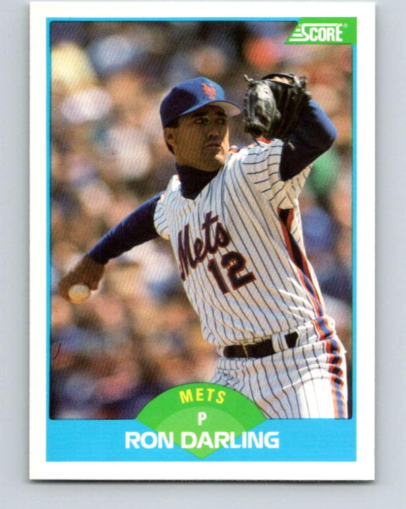 1989 Score #180 Ron Darling Mint New York Mets