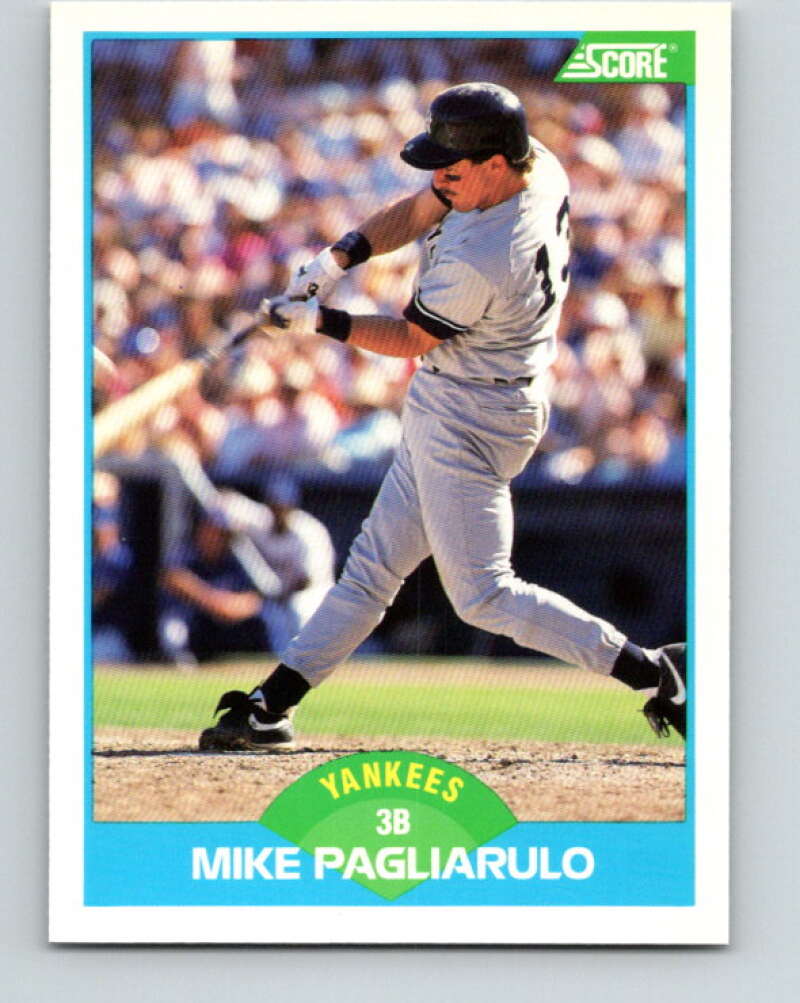 1989 Score #189 Mike Pagliarulo Mint New York Yankees