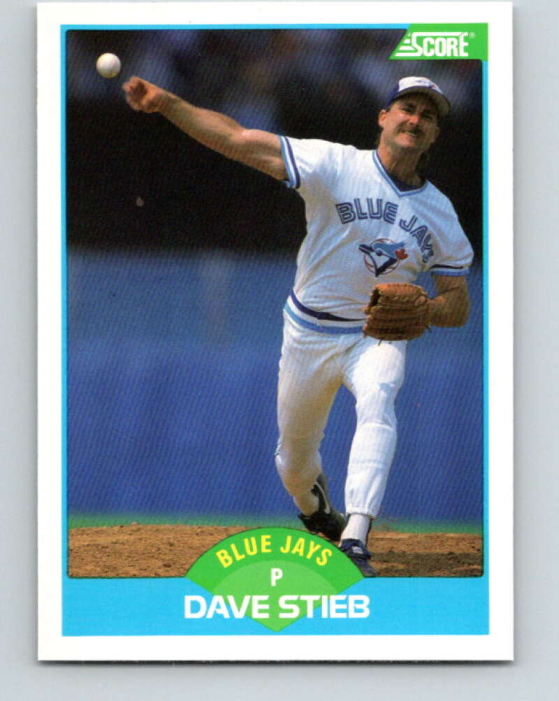 1989 Score #197 Dave Stieb Mint Toronto Blue Jays