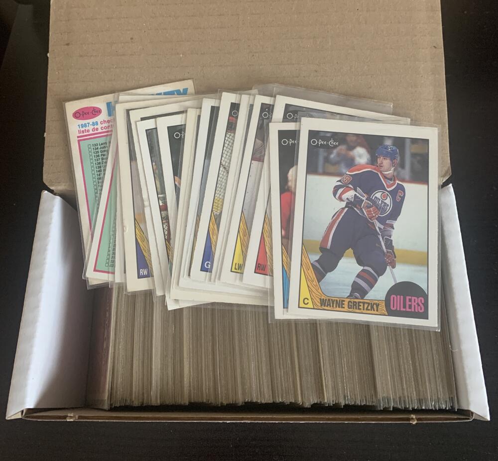 1987-88 O-Pee-Chee Complete Set 1-264 Ex-Mint Vintage Hockey *0147