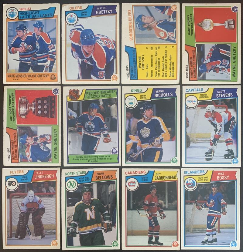 1983-84 O-Pee-Chee Complete Set 1-396 P-Vg Vintage Hockey *0149