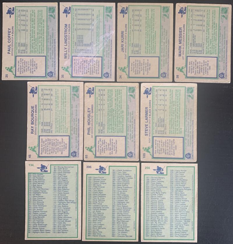 1983-84 O-Pee-Chee Complete Set 1-396 P-Vg Vintage Hockey *0149