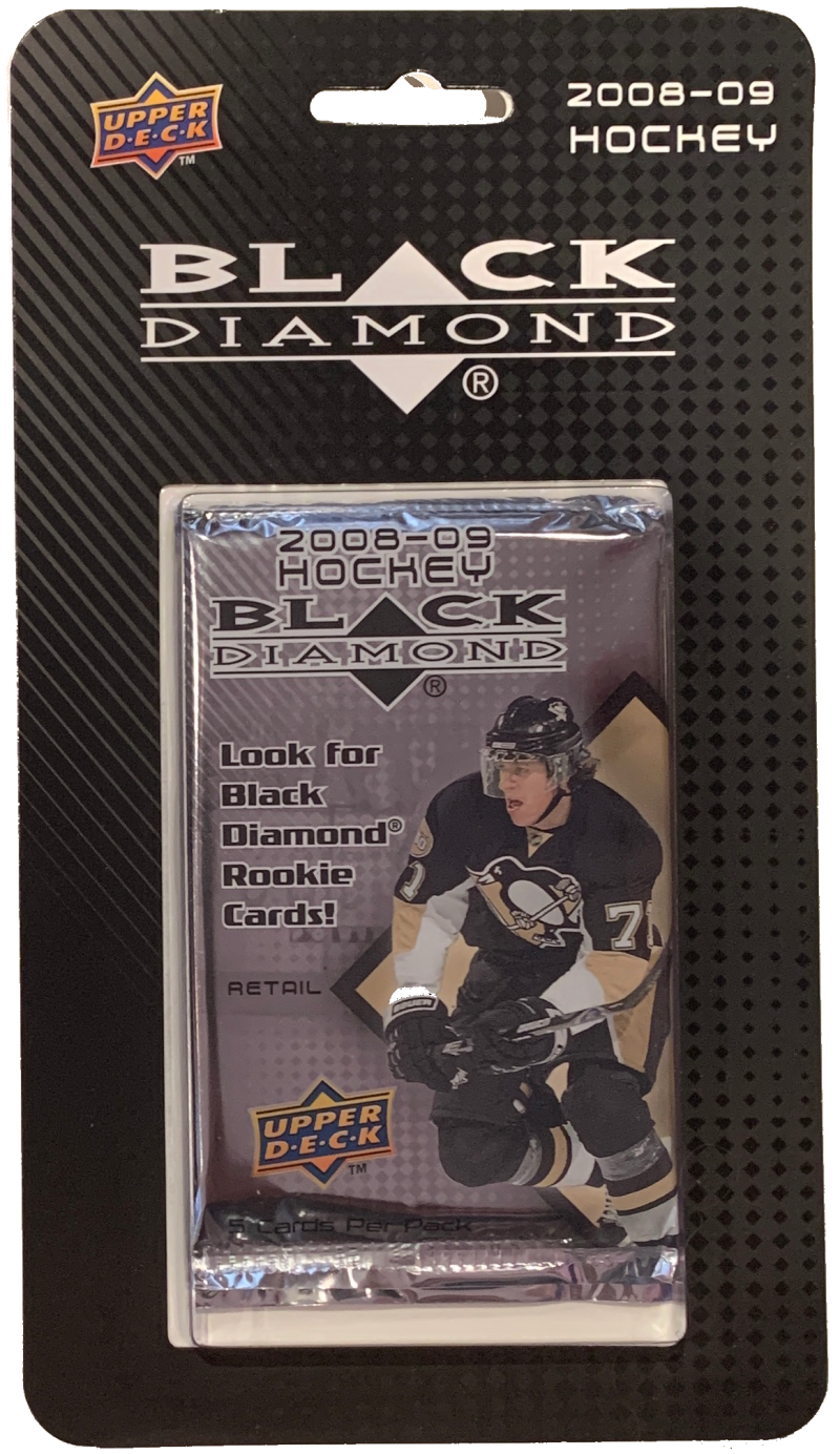2008-09 Upper Deck Black Diamond 3 Pack Blister - Stamkos, Giroux, Neal Rookies
