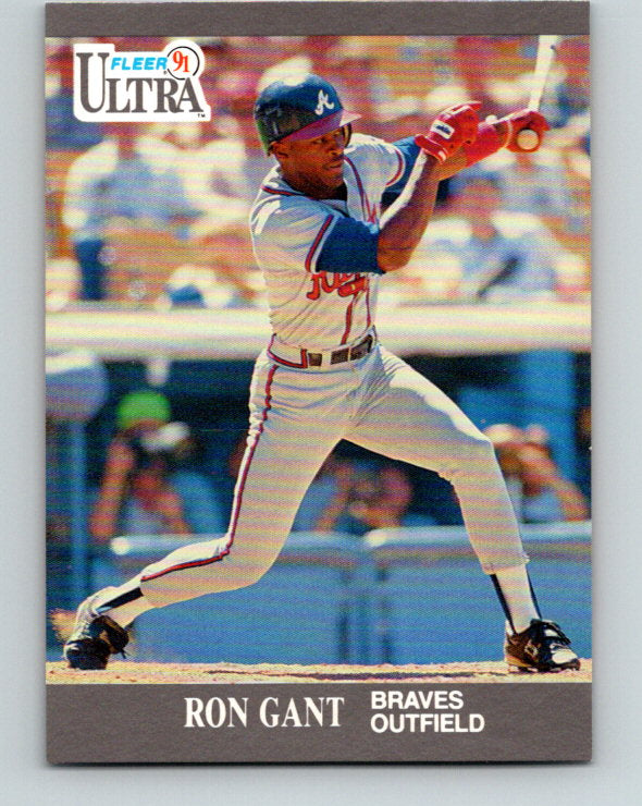 1991 Ultra #4 Ron Gant Mint Atlanta Braves