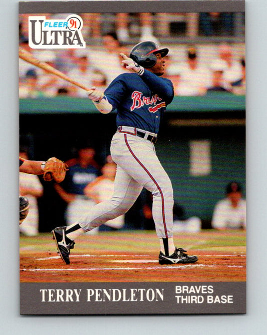 1991 Ultra #10 Terry Pendleton Mint Atlanta Braves