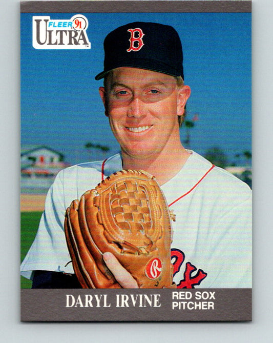 1991 Ultra #34 Daryl Irvine Mint RC Rookie Boston Red Sox
