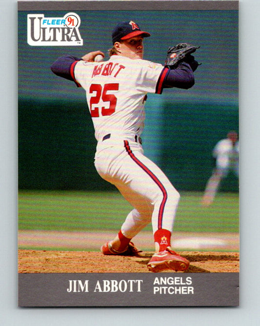 1991 Ultra #43 Jim Abbott Mint California Angels