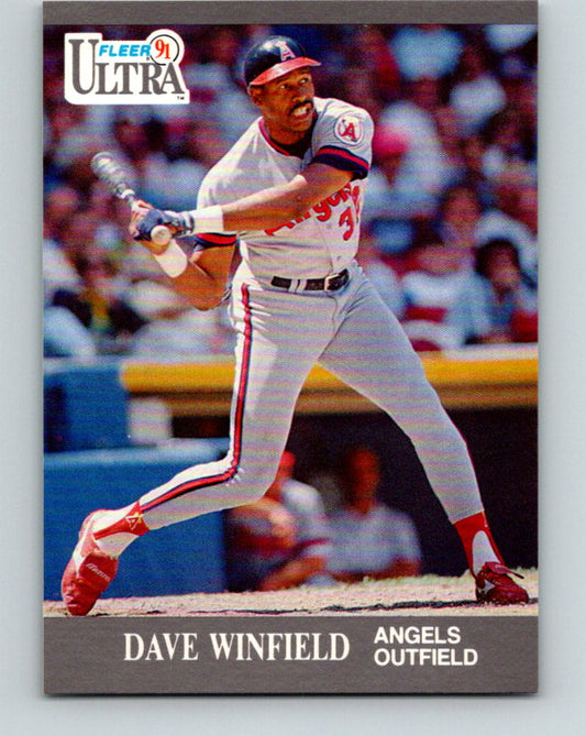 1991 Ultra #54 Dave Winfield Mint California Angels