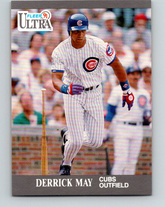 1991 Ultra #65 Derrick May Mint Chicago Cubs